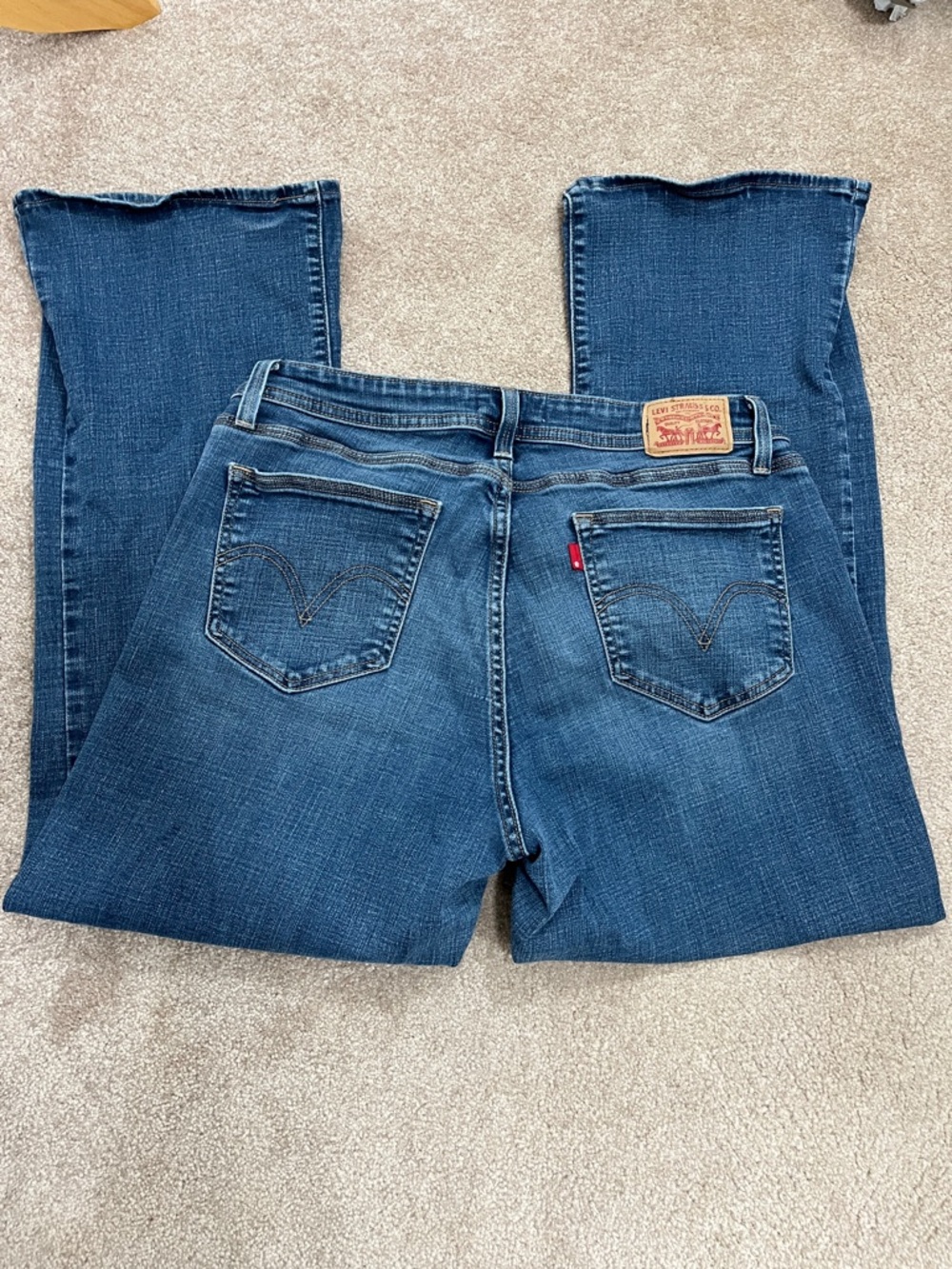 Levi's 529 Curvy Boot Cut Women’s Size 14 S 32/30